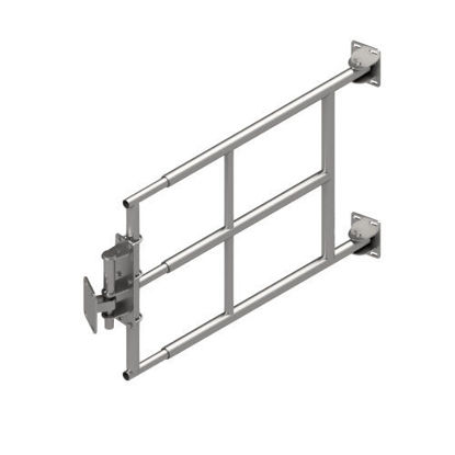 Picture of Telescopic turning gate 1-1,5m 1,5" (installed)