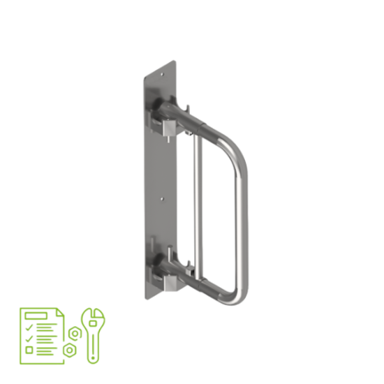 Afbeeldingen van Swivel access bracket adjustable wall (Installed)