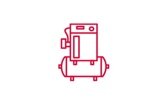 Afbeeldingen van Plaatsing compressor (Geïnstalleerd)