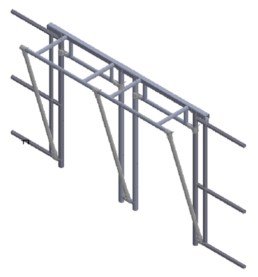 Afbeeldingen van Zwevende wachtruimte dubbele doorgang (Geïnstalleerd)