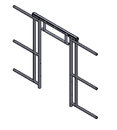 Afbeeldingen van Zwevende wachtruimte enkele doorgang (Geïnstalleerd)