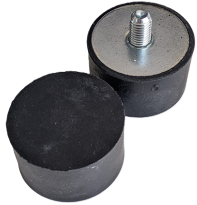 Afbeeldingen van Rubber voor Separatiehek 1,5m (set)