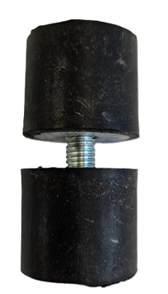 Afbeeldingen van Rubber voor Separatie hek 1 meter (set)