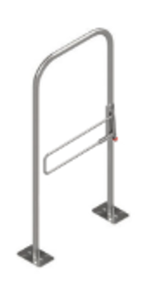 Afbeeldingen van Texas poort 90CM Links