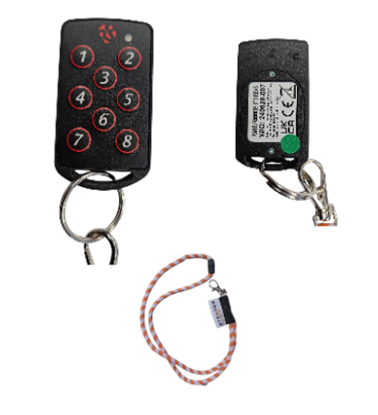 Afbeeldingen van 8-kanaals afstandsbediening APP Switchbox